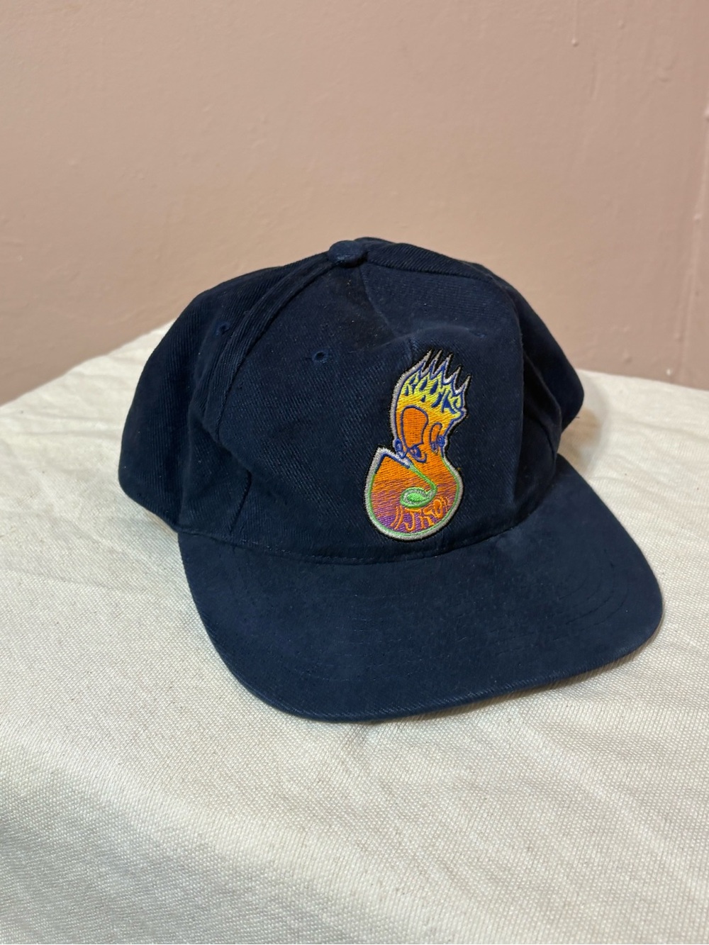 JNC Headwear Navy Blue Baseball Cap. jnco vintage hat